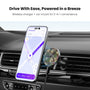MyBat Design Lab Magnetic Wireless Charging Vent Mount - Black - Leaf Camo - MCGWIRC21BK-445-4.jpg