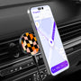 MyBat Design Lab Magnetic Wireless Charging Vent Mount - Black - Groovy Check - MCGWIRC21BK-448-3.jpg