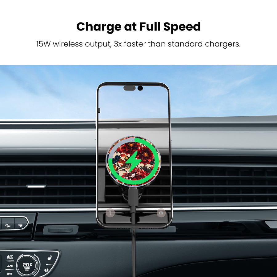 MyBat Design Lab Magnetic Wireless Charging Vent Mount - Black - Rust & Bloom - MCGWIRC21BK-449-5.jpg
