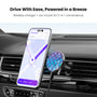 MyBat Design Lab Magnetic Wireless Charging Vent Mount - Black - Mermaid Scales - MCGWIRC21BK-458-4.jpg