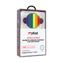 MyBat Design Lab Magnetic Wireless Charging Vent Mount - Black - Rainbow Stripes - MCGWIRC21BK-459-10.jpg