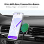 MyBat Design Lab Magnetic Wireless Charging Vent Mount - Black - Lucky Clover - MCGWIRC21BK-466-4.jpg
