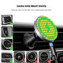 MyBat Design Lab Magnetic Wireless Charging Vent Mount - Black - Green Gingham - MCGWIRC21BK-476-7.jpg