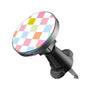 MyBat Design Lab Magnetic Wireless Charging Vent Mount - Black - Pastel Check - MCGWIRC21BK-480-2.jpg