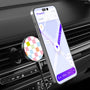 MyBat Design Lab Magnetic Wireless Charging Vent Mount - Black - Pastel Check - MCGWIRC21BK-480-3.jpg