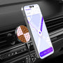 MyBat Design Lab Magnetic Wireless Charging Vent Mount - Black - Flower Patches - MCGWIRC21BK-484-3.jpg