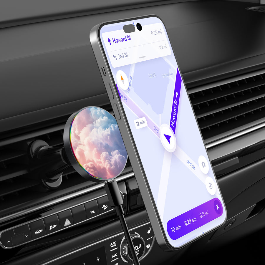 MyBat Design Lab Magnetic Wireless Charging Vent Mount - Black - Cloudscape - MCGWIRC21BK-490-3.jpg