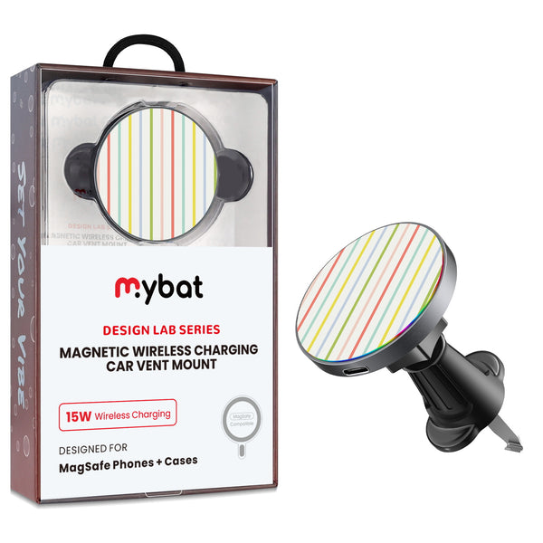 MyBat Design Lab Magnetic Wireless Charging Vent Mount - Black - Boadwalk Stripes - MCGWIRC21BK-497-1.jpg