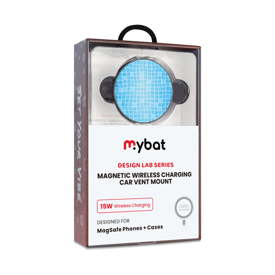 MyBat Design Lab Magnetic Wireless Charging Vent Mount - Black - Pool Tile - MCGWIRC21BK-504-10.jpg