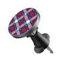 MyBat Design Lab Magnetic Wireless Charging Vent Mount - Black - Americana Plaid - MCGWIRC21BK-523-1.JPG