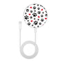 MyBat Design Lab Series Wireless Charging Pad - Silver - Paw Prints and Hearts - MCGWIRC22SL-001-3.jpg