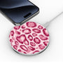 MyBat Design Lab Series Wireless Charging Pad - Silver - Pink Leopard Print - MCGWIRC22SL-007-4.jpg