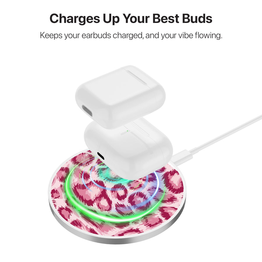 MyBat Design Lab Series Wireless Charging Pad - Silver - Pink Leopard Print - MCGWIRC22SL-007-6.jpg