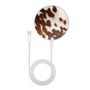 MyBat Design Lab Series Wireless Charging Pad - Silver - Cow Fur - MCGWIRC22SL-013-3.jpg