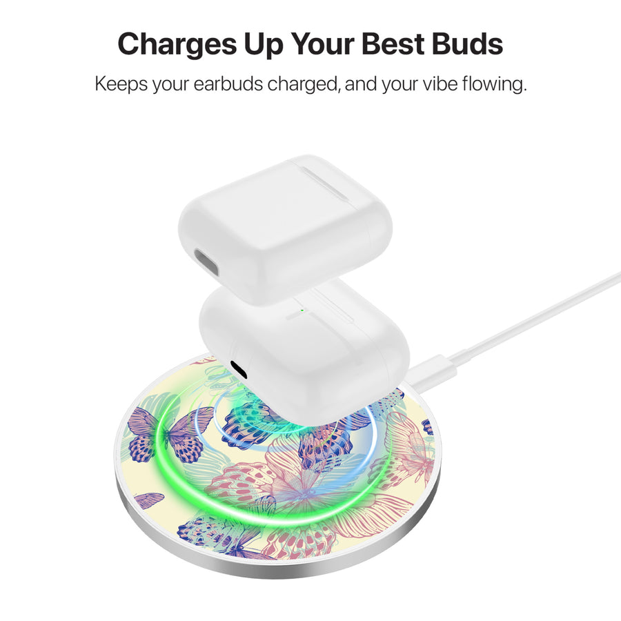 MyBat Design Lab Series Wireless Charging Pad - Silver - Butterflies - MCGWIRC22SL-019-6.jpg