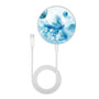 MyBat Design Lab Series Wireless Charging Pad - Silver - Butterfly & Flowers - MCGWIRC22SL-020-3.jpg