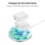 MyBat Design Lab Series Wireless Charging Pad - Silver - Butterfly & Flowers - MCGWIRC22SL-020-6.jpg