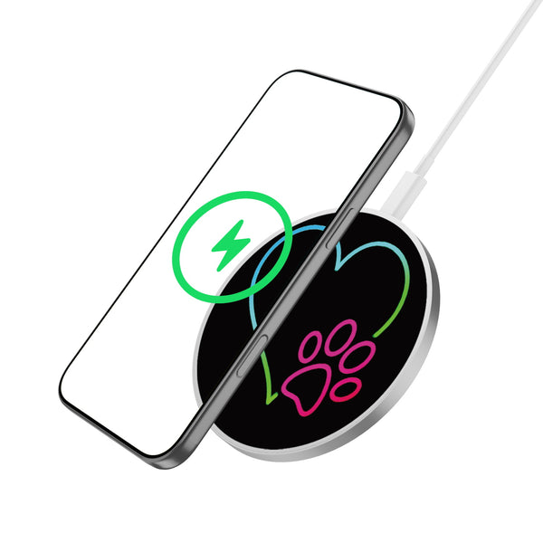 MyBat Design Lab Series Wireless Charging Pad - Silver - Puppy Love - MCGWIRC22SL-023-2.jpg