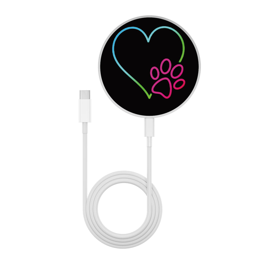 MyBat Design Lab Series Wireless Charging Pad - Silver - Puppy Love - MCGWIRC22SL-023-3.jpg