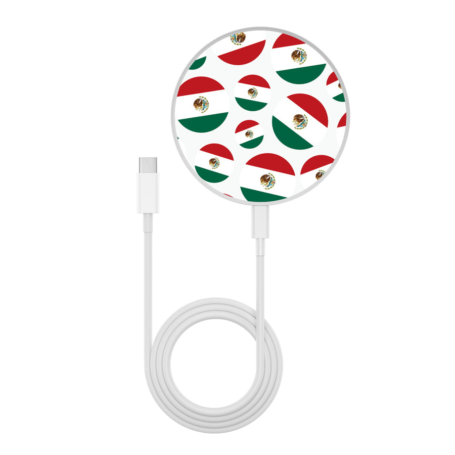 MyBat Design Lab Series Wireless Charging Pad - Silver - Mexican Pride - MCGWIRC22SL-025-3.jpg