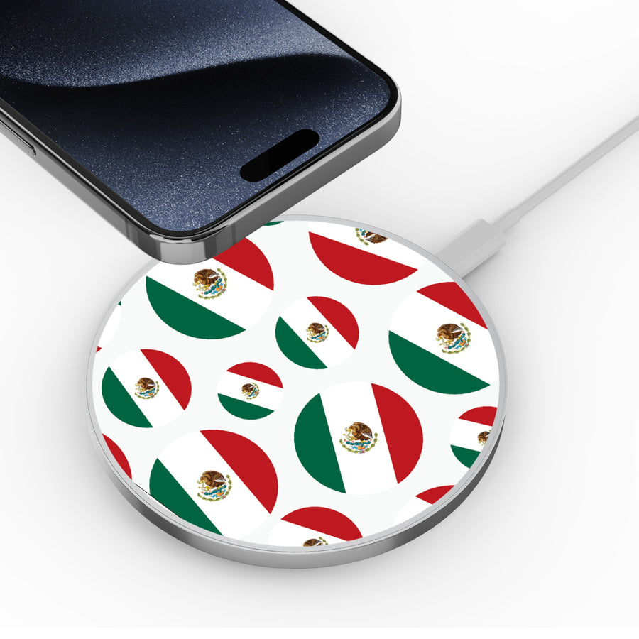 MyBat Design Lab Series Wireless Charging Pad - Silver - Mexican Pride - MCGWIRC22SL-025-4.jpg