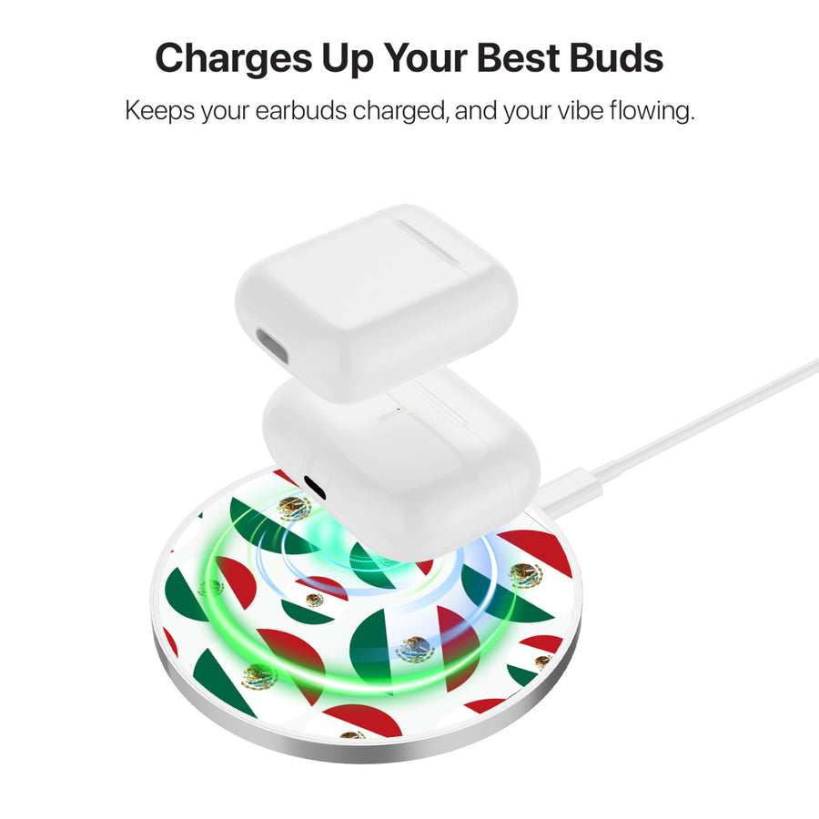MyBat Design Lab Series Wireless Charging Pad - Silver - Mexican Pride - MCGWIRC22SL-025-6.jpg