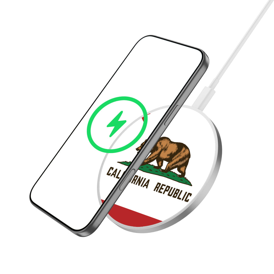 MyBat Design Lab Series Wireless Charging Pad - Silver - California State Flag - MCGWIRC22SL-027-2.jpg