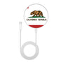 MyBat Design Lab Series Wireless Charging Pad - Silver - California State Flag - MCGWIRC22SL-027-3.jpg
