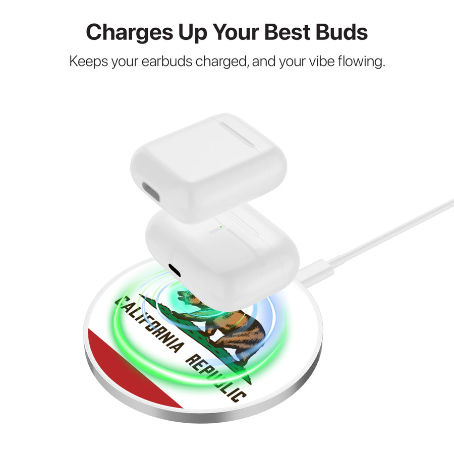 MyBat Design Lab Series Wireless Charging Pad - Silver - California State Flag - MCGWIRC22SL-027-6.jpg