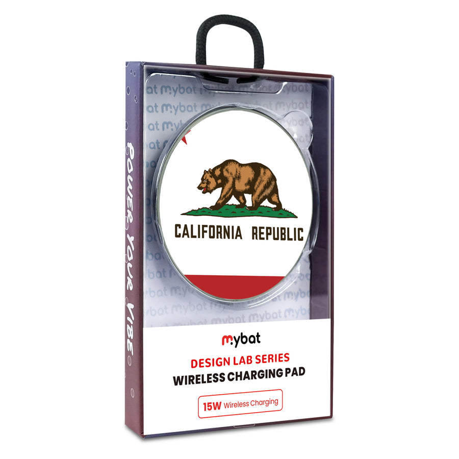 MyBat Design Lab Series Wireless Charging Pad - Silver - California State Flag - MCGWIRC22SL-027-9.jpg