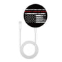 MyBat Design Lab Series Wireless Charging Pad - Silver - Firefighter Flag - MCGWIRC22SL-041-3.jpg