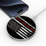 MyBat Design Lab Series Wireless Charging Pad - Silver - Firefighter Flag - MCGWIRC22SL-041-4.jpg
