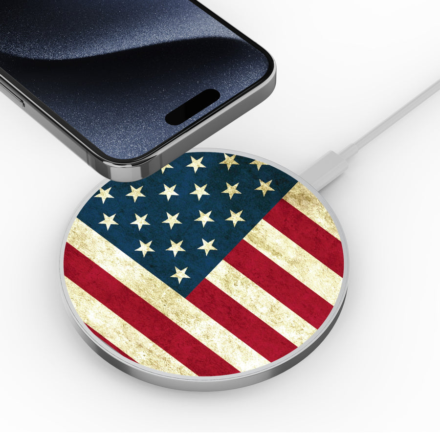 MyBat Design Lab Series Wireless Charging Pad - Silver - American Flag - MCGWIRC22SL-043-4.jpg