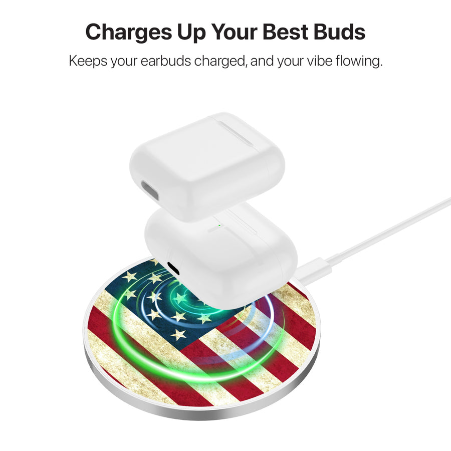 MyBat Design Lab Series Wireless Charging Pad - Silver - American Flag - MCGWIRC22SL-043-6.jpg