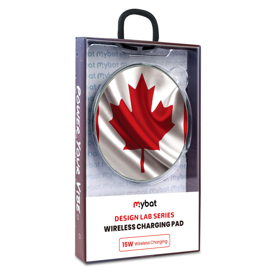 MyBat Design Lab Series Wireless Charging Pad - Silver - Canadian Flag - MCGWIRC22SL-044-9.jpg