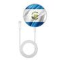 MyBat Design Lab Series Wireless Charging Pad - Silver - Guatemalan Flag - MCGWIRC22SL-045-3.jpg