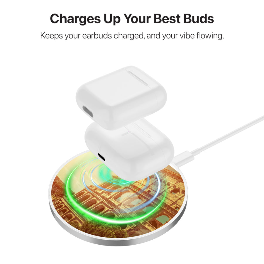 MyBat Design Lab Series Wireless Charging Pad - Silver - Roman Colosseum - MCGWIRC22SL-049-6.jpg