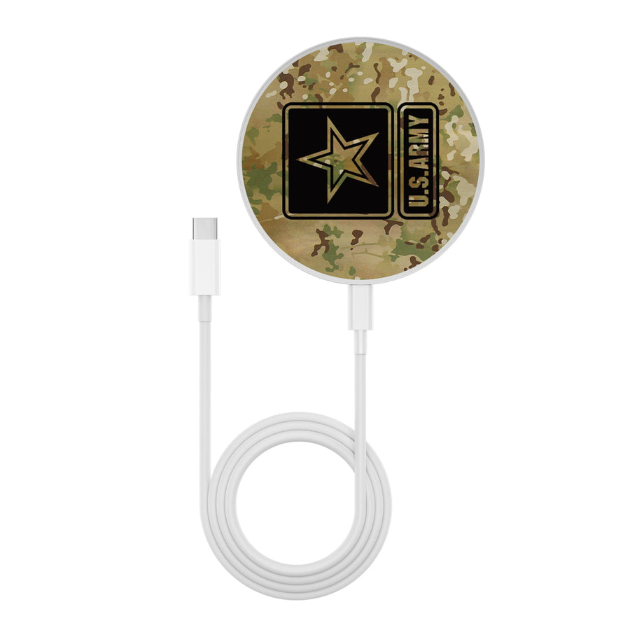 MyBat Design Lab Series Wireless Charging Pad - Silver - U.S. Army - MCGWIRC22SL-055-3.jpg