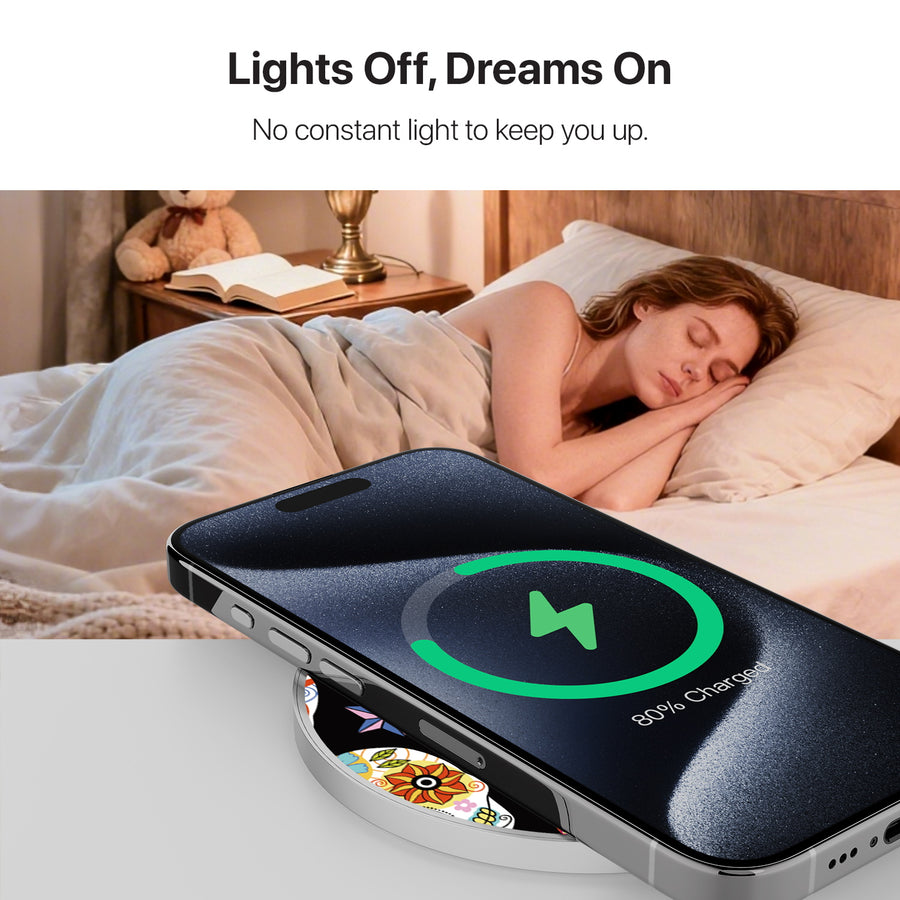 MyBat Design Lab Series Wireless Charging Pad - Silver - Day of the Dead - MCGWIRC22SL-056-8.jpg