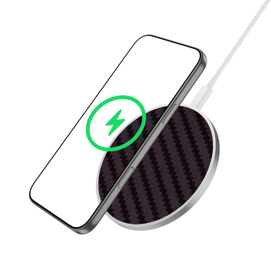 MyBat Design Lab Series Wireless Charging Pad - Silver - Carbon Fiber - MCGWIRC22SL-083-2.jpg