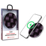 MyBat Design Lab Series Wireless Charging Pad - Silver - Woven Carbon Fiber
