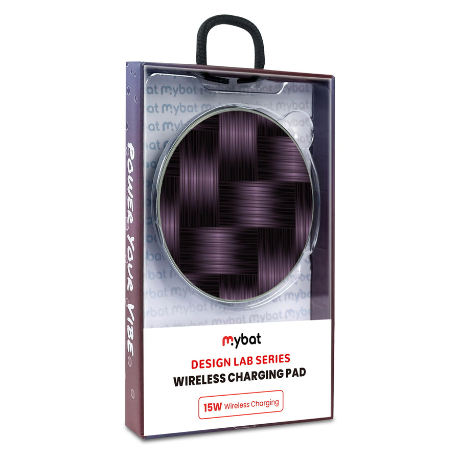 MyBat Design Lab Series Wireless Charging Pad - Silver - Woven Carbon Fiber - MCGWIRC22SL-085-9.jpg