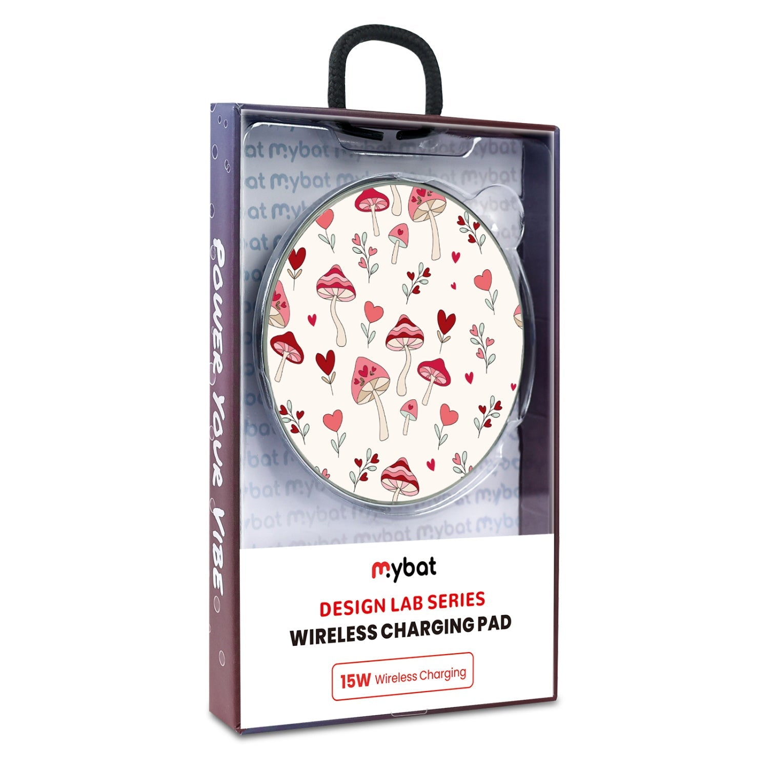 MyBat Design Lab Series Wireless Charging Pad - Silver - So Mush Love