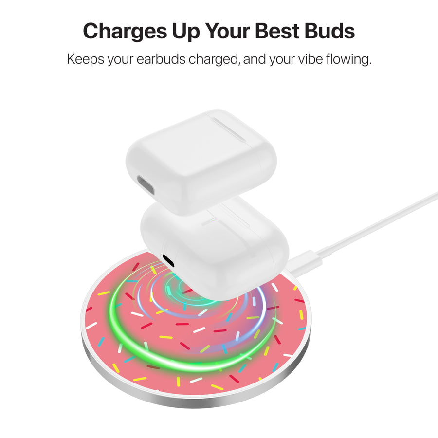 MyBat Design Lab Series Wireless Charging Pad - Silver - Sprinkles - MCGWIRC22SL-099-6.jpg