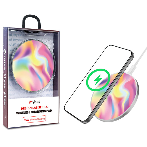 MyBat Design Lab Series Wireless Charging Pad - Silver - Iridescent - MCGWIRC22SL-101-1.jpg