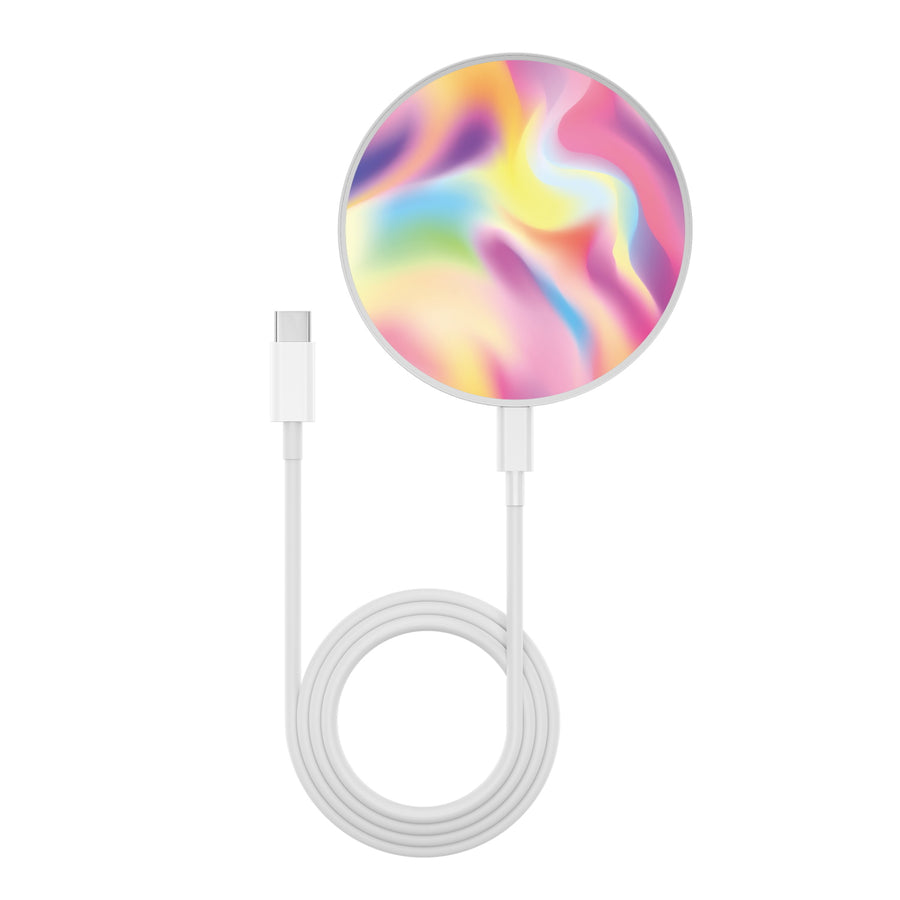 MyBat Design Lab Series Wireless Charging Pad - Silver - Iridescent - MCGWIRC22SL-101-3.jpg