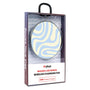 MyBat Design Lab Series Wireless Charging Pad - Silver - Wavy Baby