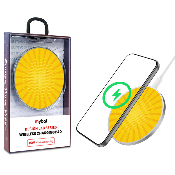 MyBat Design Lab Series Wireless Charging Pad - Silver - Pop Art - MCGWIRC22SL-103-1.jpg