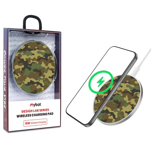MyBat Design Lab Series Wireless Charging Pad - Silver - Military Camouflage - MCGWIRC22SL-119-1.jpg