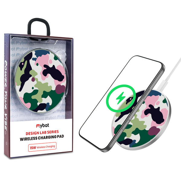 MyBat Design Lab Series Wireless Charging Pad - Silver - Multicolor Camouflage - MCGWIRC22SL-121-1.jpg